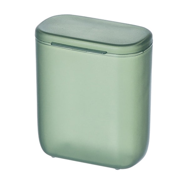 Bärbar trådkabel förvaringsbox Resehörlurar Smyckesmynt O Grön one size Green one size