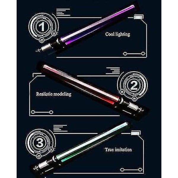 Laser Sword Double Sword Katana present till pojke