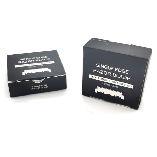 100 stk Barberblad for Single Edge Razor for Profesjonell Barbering