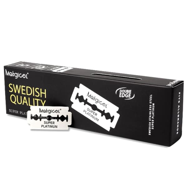 20 stk dobbeltkantede barberblade 20 pcs 20 pcs