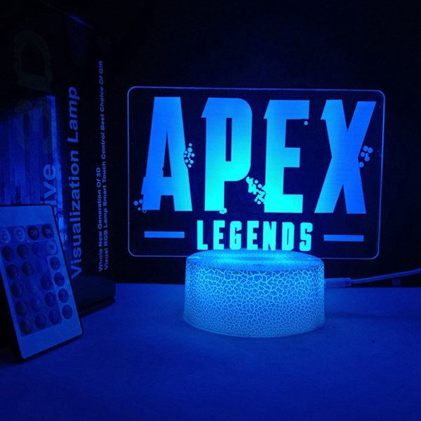 Kreativ gave Spilrum Dekoration Natlys Crack Model APEX APEX Crack Touch Colorful Set
