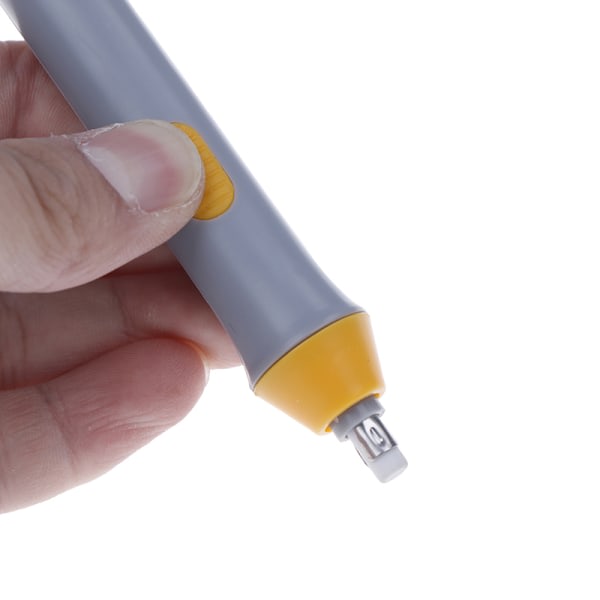 Elektriskt suddgummi Batteridrivet automatiskt suddgummisats med penna med Black one size Black one size