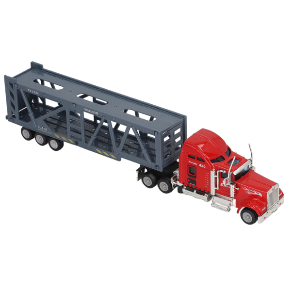 RC Container Truck 1/65 Realistisk Interaktiv Legering Semi Trailer Truck Legetøj til børn Børn