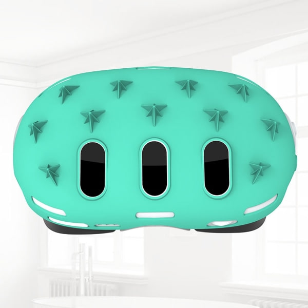 Essential 7-delt Tilbehør til VR-headsetbeskytter Controller Grip Rocker Cap VR Ansigtsgrænseflader Controller Mount Pink