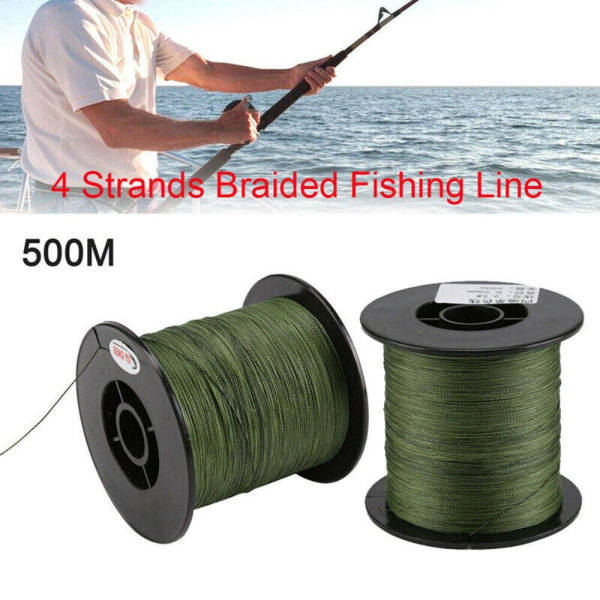 4-trådet fiskesnor fiskesnøre 50LB