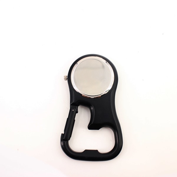 Clip-on karbinhake Luminous Face Backpacker Fob Watch blå