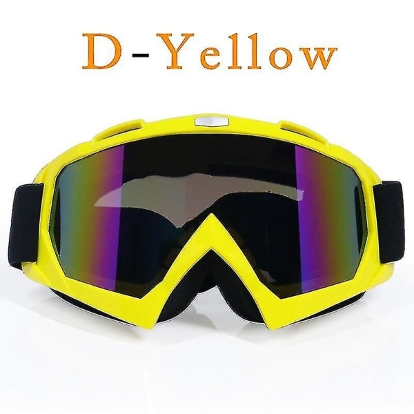 Motocross Briller Motorcykel Briller Briller Atv Klar Linse Skihjelm Briller Terrængkørsel til Kawasaki Oculos Gafas 4