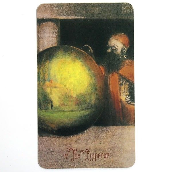 The Lonely Dreamer Tarot 2. painos - Korttipakka - Raha Tarot - Kortspeli - Pamela Colman Smithin RWS Tarot - Kulta Botticelli zdq