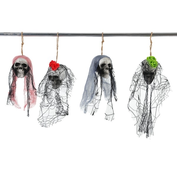 Halloween Dekoration Spøgelse Skull Haunted House Bar KTV Skræk C ONESIZE C ONESIZE