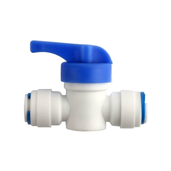 6,4 mm Inline Lukkeventil til Omvendt Osmose Vandfiltersystem, 1/4\"