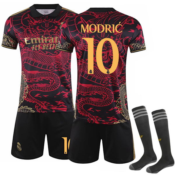 Modric Real Madrid Drage Trøje 2024-25, Børneudgave, Nummer 10 20