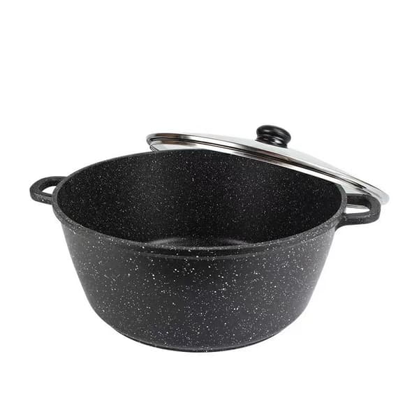 Valurautapata 32 cm Musta