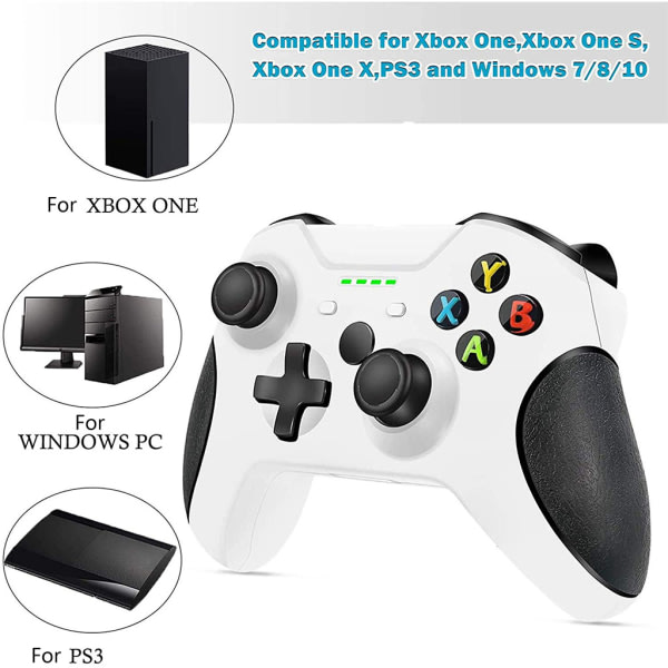 Mekanisk knappkontrollerbyte för Xbox One S/One X/One Elite/för PS3-kontroller trådlös spelkontroll Svart
