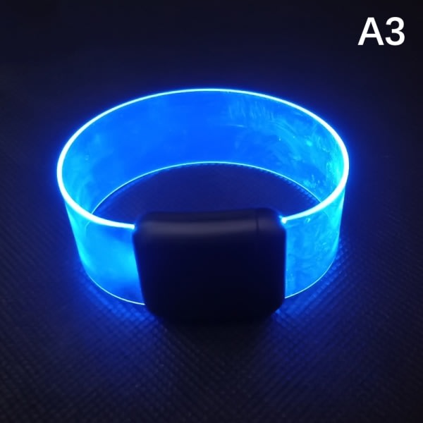 LED-batteri Ljusemitterande underhållning Jubelrekvisita Night R A3 one size A3 one size