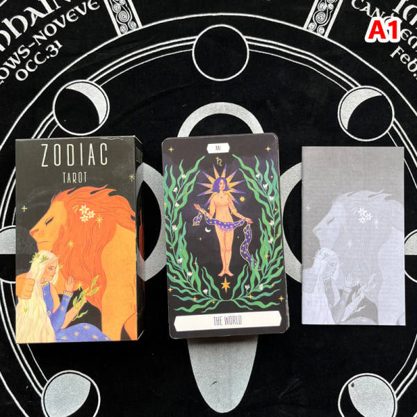 7*12cm engelsk version Tarot Deck för livskoden tarot Oracl A1 En storlek A1 One size