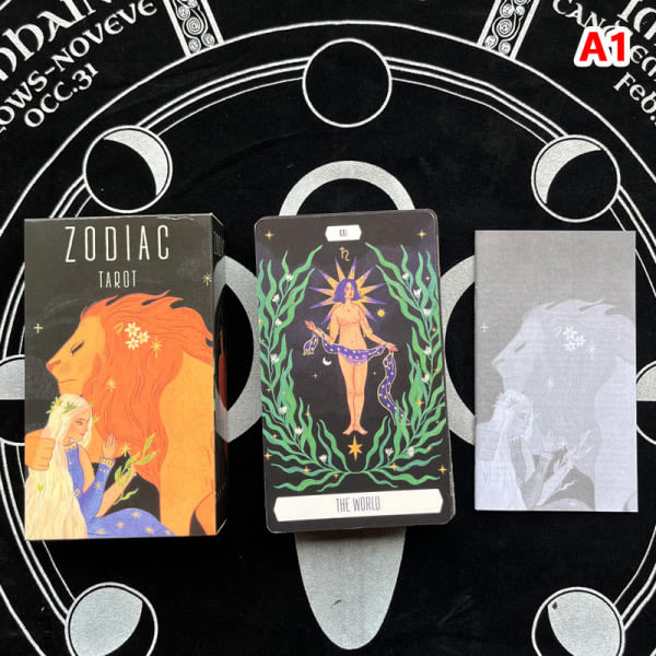 7*12cm engelsk versjon Tarot Deck For The life code tarot Oracl A1 En størrelse A1 One size