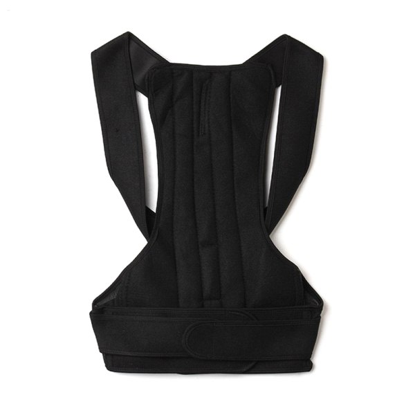 Posture Corrector Rygg Posture Justerbar Ryggtränare Unisex C Svart L Black L