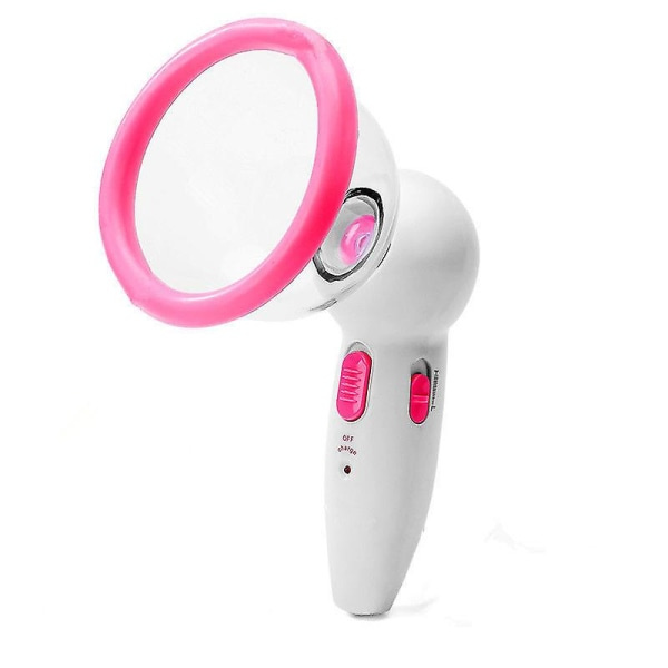Kvinnlig Bröst Massager Förstoring Byst Enhancement Elektrisk Vakuum Pump Cup EU-kontakter Dubbelkopp S