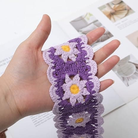 Hippie Hårbånd Hodebånd for Kvinner Boho Hodebånd Strikket Hår