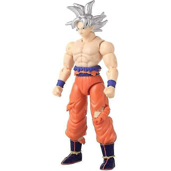 Bandai Tamashii Nations SH Figuarts Broly \"Dragon Ball Z\" Toimintahahmo Läpinäkyvä Tuki Goku with white hair