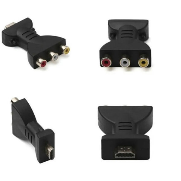 HDMI til RCA - Tulip konverter - HDMI switch