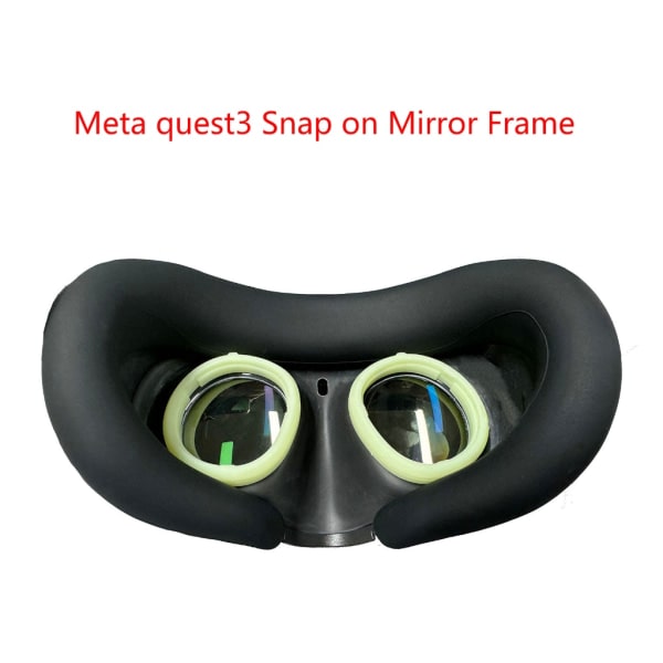 VR-lins Anti-Scratch Ring för Meta Quest 3 VR Skyddar glasögon från repor Linser för Meta Quest 3 VR