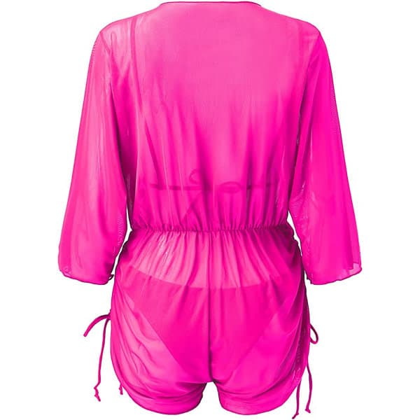 CDQ Beach jumpsuit set, 3 delar L Hot PinkCDQ