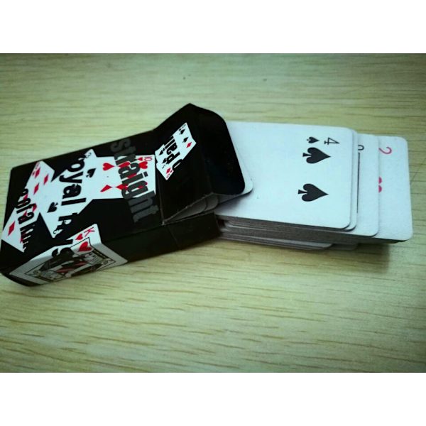 Poker Intressant Mini Liten Poker Söt Liten Poker Resa Små Black Mini Poker