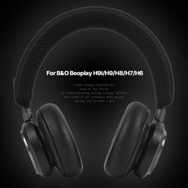 Slitstarkt huvudbandsfodral för H9i/H9/H8/H7/H6 headset - Skyddande pannbandsöverdrag - Svart