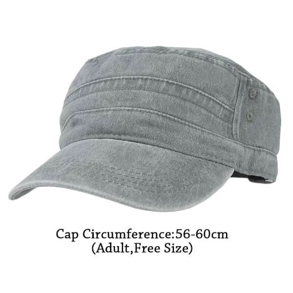 Herr Dam Kamouflage Arméhatt Camo Militär Kadett Combat Keps navy blue
