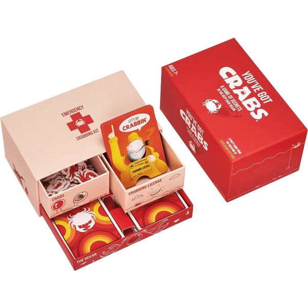 Exploding Kittens CRABS-CORE You've Got Crabs: Ett kortspel från skaparen av Exploding Kittens You've Got Crabs You've Got Crabs You've Got Crabs You've Got Crabs
