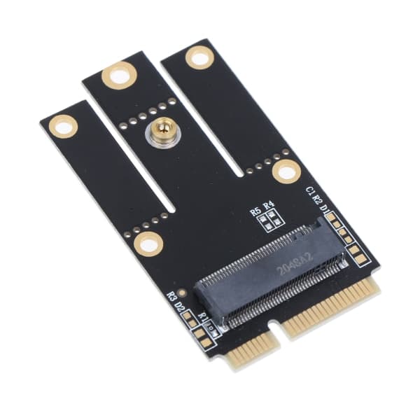 for M.2 trådløs wifi-adapter Bluetooth-kompatibel Mini PCI-E til M2 Ngff for nøkkel