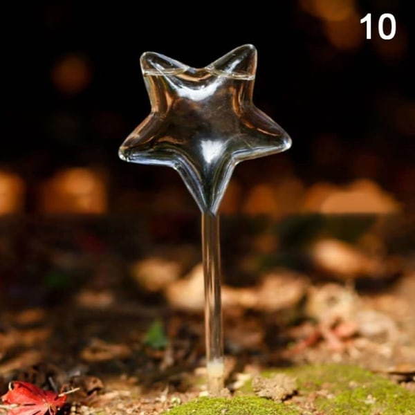 11 Typer Glas Blommor Vattenmatare Automatisk Självbevattning De Transparent 10 Transparent 10