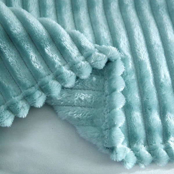 Bedsure Velvet Plysh Tæppe - Ultra blødt og fluffy, plys Tæppe Kast til sofa khaki 120*200CM