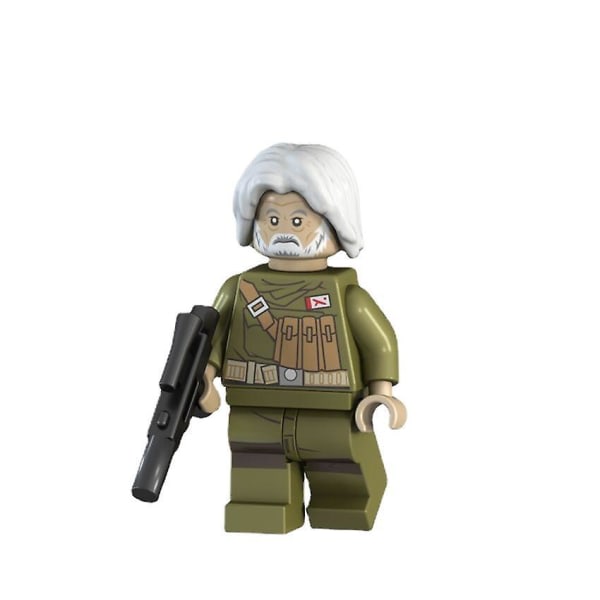 8cps Star Wars Minifigur Master Luo Yuda Montert Byggesteinleke Gave Bursdagsgave