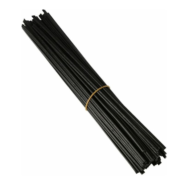 40 stk. 250mm Sorte Plast PP Svejsestænger til Varmluftpistol, K17576B