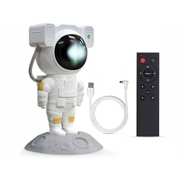 Galaxy Lamp Astronaut - Star Projector with LED and Remote Control