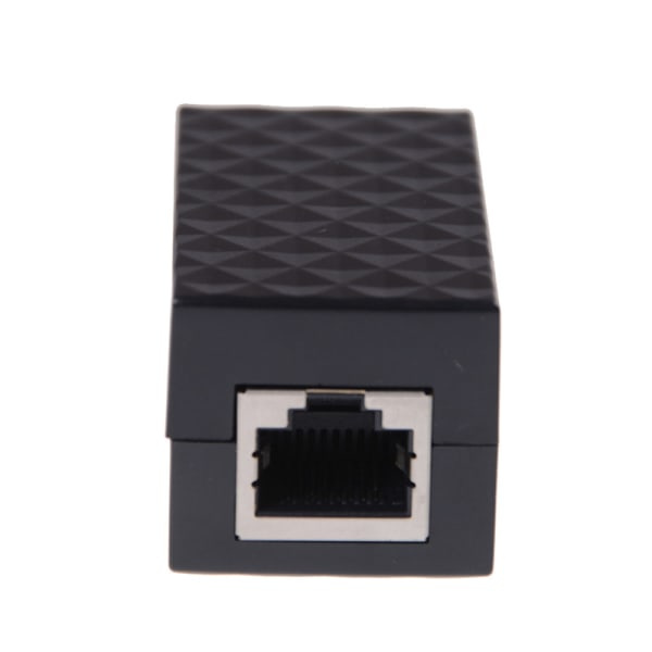 RJ-45 Blixtskydd Adapter Ethernet Överspänningsskydd Nätv Svart onesize Black onesize