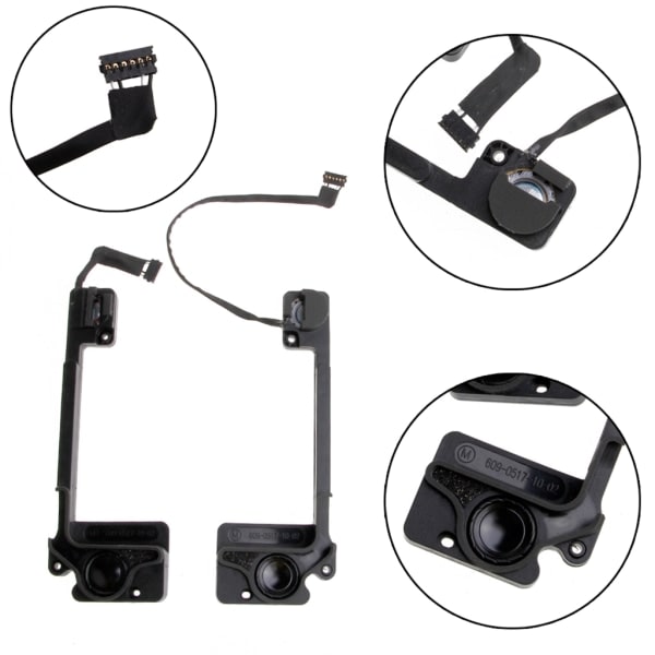 Vänster/Höger Högtalare för Pro 13\" Retina A1502 Interna Högtalare 2013-2015 923-0557 923-00509 Vänster