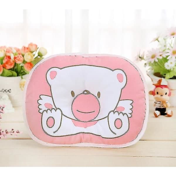 2 stk Anti-flat hodebeskyttelse for baby sovepute gul