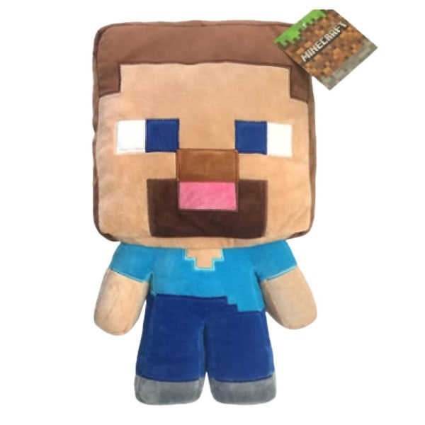 Minecraft kosebamse, 17,3\" myk klemmekudde Zombieleker, Creeper Enderman Baby Pig Wolf Robust Utsøkt gave til videospillfans Barn