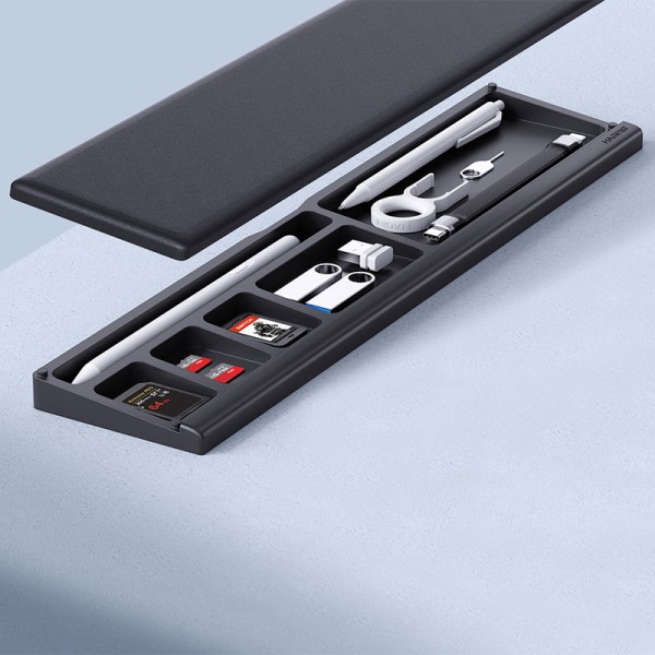 Hagibis tangentbord handledsstöd dyna ergonomisk mjukt memory foam stöd svart OneSize Black OneSize