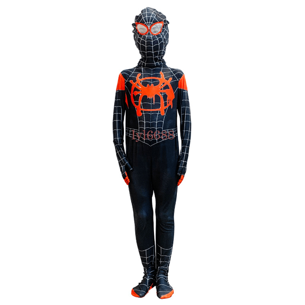 Halloween-kostym för barn, superhjälte Spider-Man tights Homecoming Expedition Iron Man-dräkt Miles XXL