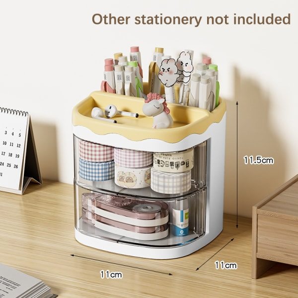Praktisk multifunktionel organizer Penneholder kosmetik A1