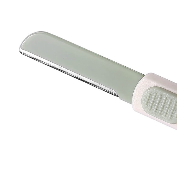 1. foldbar øjenbryns trimmer Hår fjernelse værktøj Ansigt barberblad Grøn onesize Green onesize