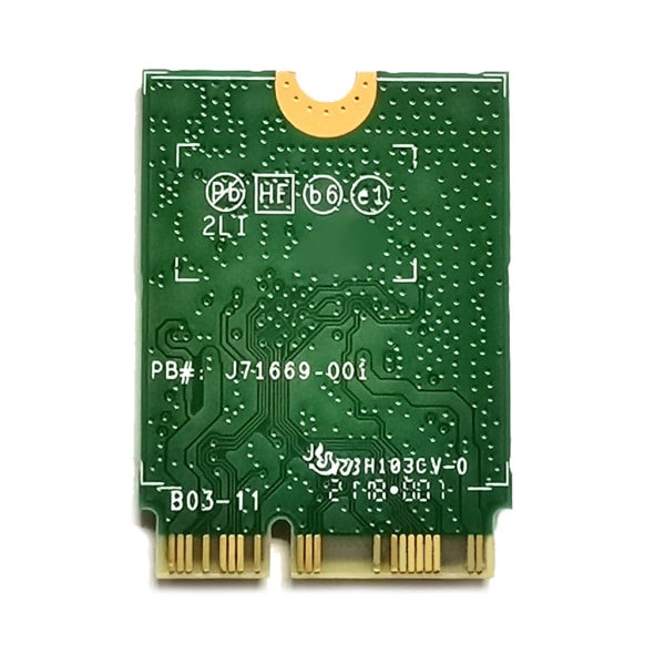 Trådlös AC Dual Band Wifi-kort Adapter för Intel 9462NGW CNVI NGFF för M.2 för Key E med Bluetooth Kompatibel 5.0 för