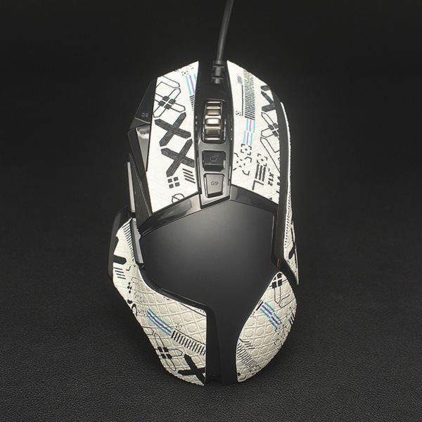 Lizard Mouse Skin Anti-slip Tape Mouse Skates Side Stickers for Logitech G502 Hero Mouse Moisture-wicking Pre Cut null - 7
