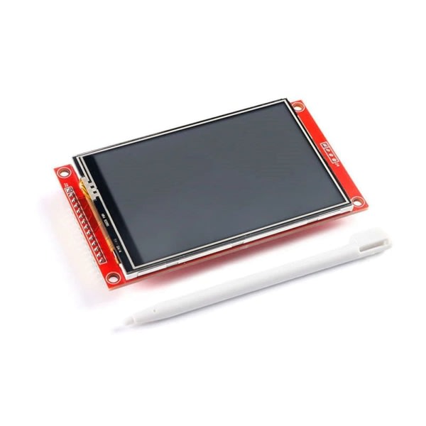 2,8" SPI TFT LCD-skärm Kosketuspaneeli LCD-kosketusnäytön suoja