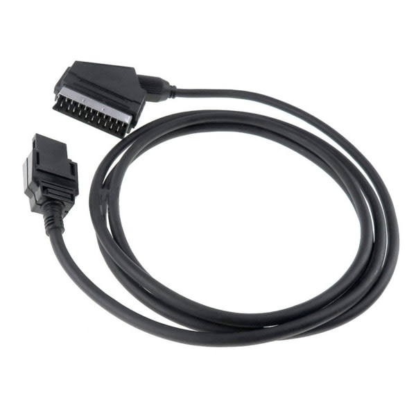 Ammattimainen RGB SCART-kaapeli BNC- ja RCA-sovittimella Audio Video Gaming, 1,8 metrin pituus Käyttö X 360 pelikonsolille null - A