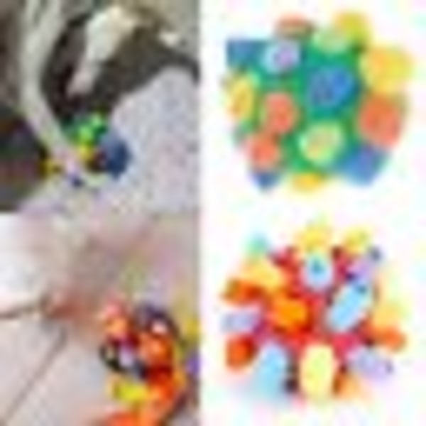 Pet Dog Snuffle Ball Sniffing Treat Foraging Puzzle Feeder Toy Nose Training Toy